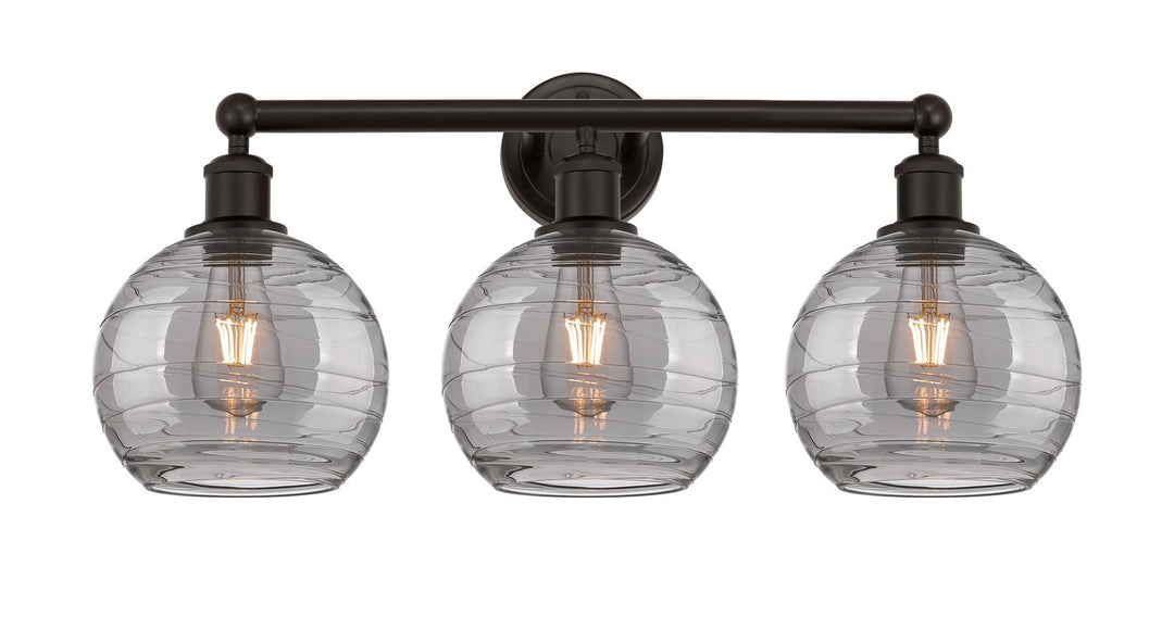 Innovations Downtown Urban 616-3W-OB-G1213-8SM Bath Vanity Light 26 in. wide - Oil Rubbed Bronze
