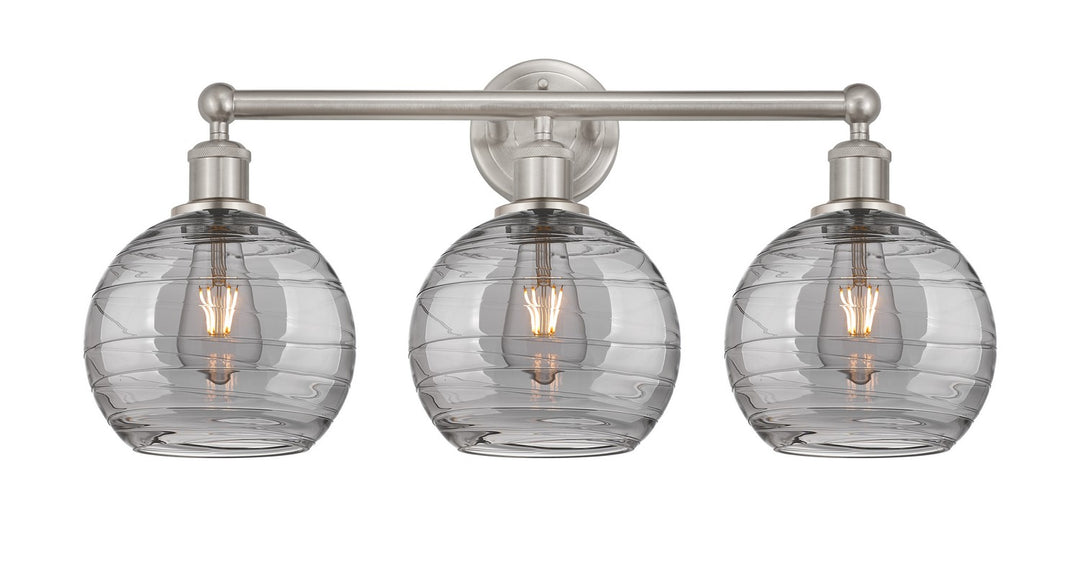 Innovations Downtown Urban 616-3W-SN-G1213-8SM Bath Vanity Light 26 in. wide - Satin Nickel