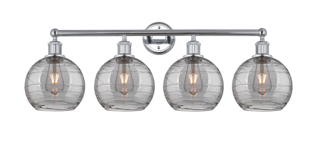 Innovations Downtown Urban 616-4W-PC-G1213-8SM Bath Vanity Light 35 in. wide - Polished Chrome