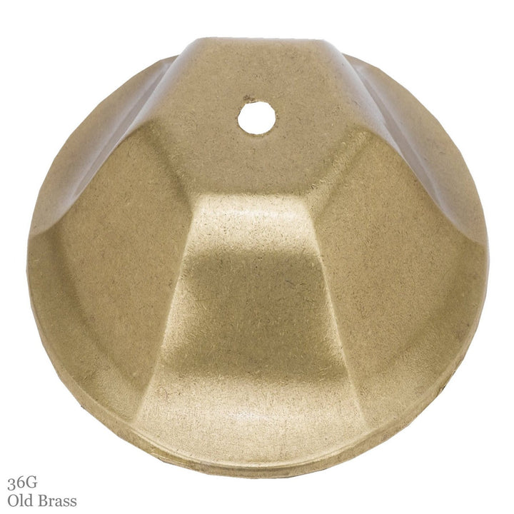 American Brass & Crystal Kensington FM5385-U-36G-ST Ceiling Light - Old Brass