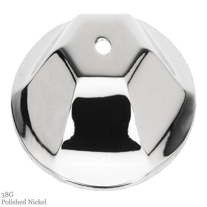 American Brass & Crystal Kensington FM5476-U-38G-ST-HL Ceiling Light - Polished Nickel