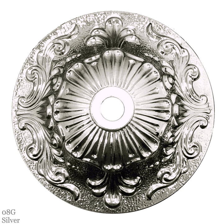American Brass & Crystal Finisterra WS2082-O-U-08G-ST Wall Sconce Light - Silver
