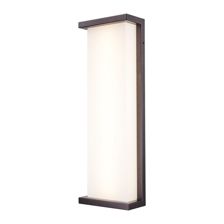 Trans Globe Imports LED-51491 BZ Fairbank Led Outdoor Wall Mount Outdoor Bronze / Dark