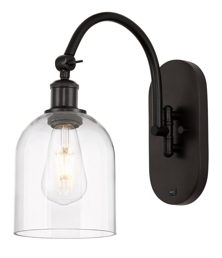 Innovations Ballston 518-1W-OB-G558-6CL Wall Sconce Light - Oil Rubbed Bronze