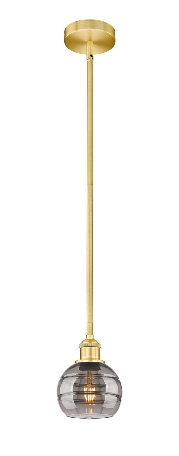 Innovations Lighting 616-1S-SG-G556-6SM  Edison Pendant Light Satin Gold