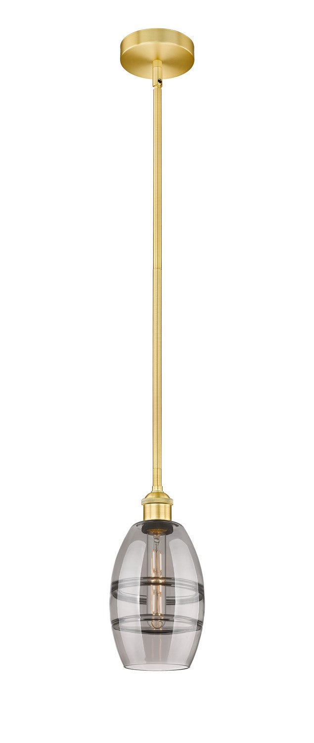 Innovations Lighting 616-1S-SG-G557-6SM  Edison Pendant Light Satin Gold