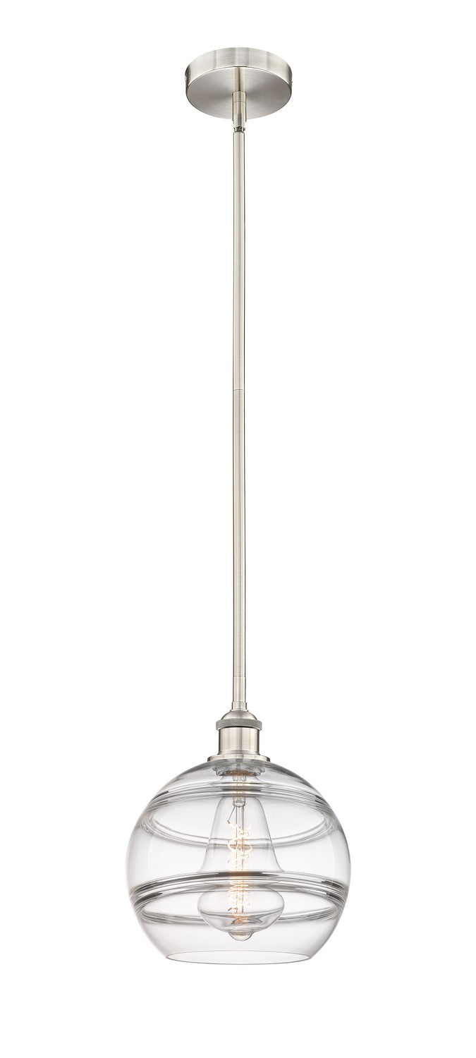 Innovations Lighting 616-1S-SN-G556-10CL  Edison Pendant Light Brushed Satin Nickel