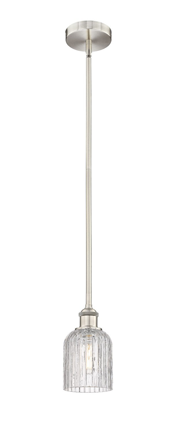 Innovations Lighting 616-1S-SN-G559-5CL  Edison Pendant Light Brushed Satin Nickel