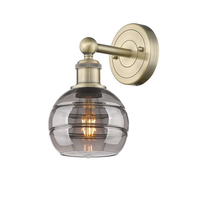 Innovations Edison 616-1W-AB-G556-6SM Wall Sconce Light - Antique Brass