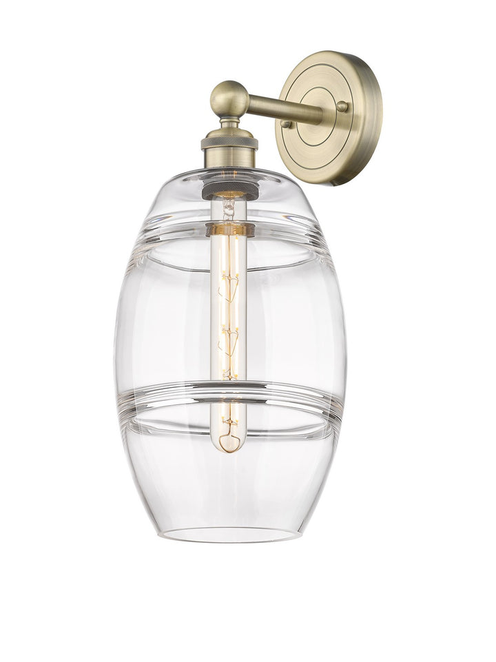 Innovations Downtown Urban 616-1W-AB-G557-8CL Wall Sconce Light - Antique Brass