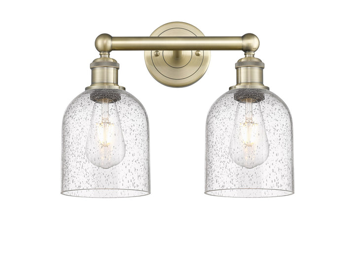 Innovations Edison 616-2W-AB-G558-6SDY Bath Vanity Light 15 in. wide - Antique Brass