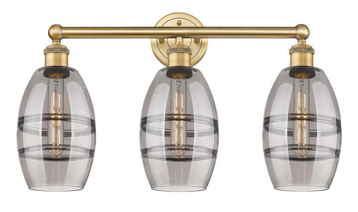 Innovations Edison 616-3W-BB-G557-6SM Bath Vanity Light 24 in. wide - Brushed Brass