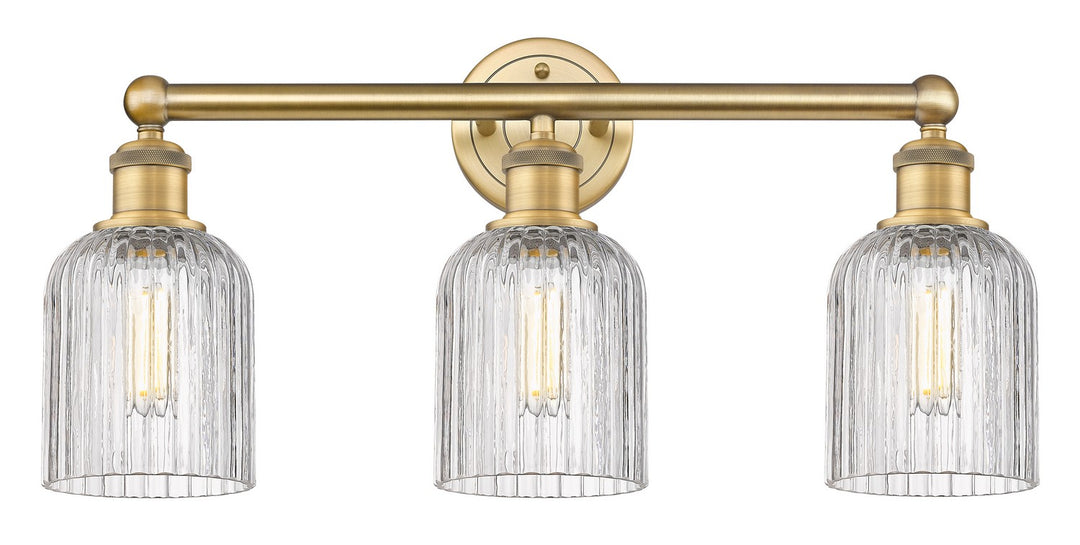 Innovations Edison 616-3W-BB-G559-5CL Bath Vanity Light 23 in. wide - Brushed Brass