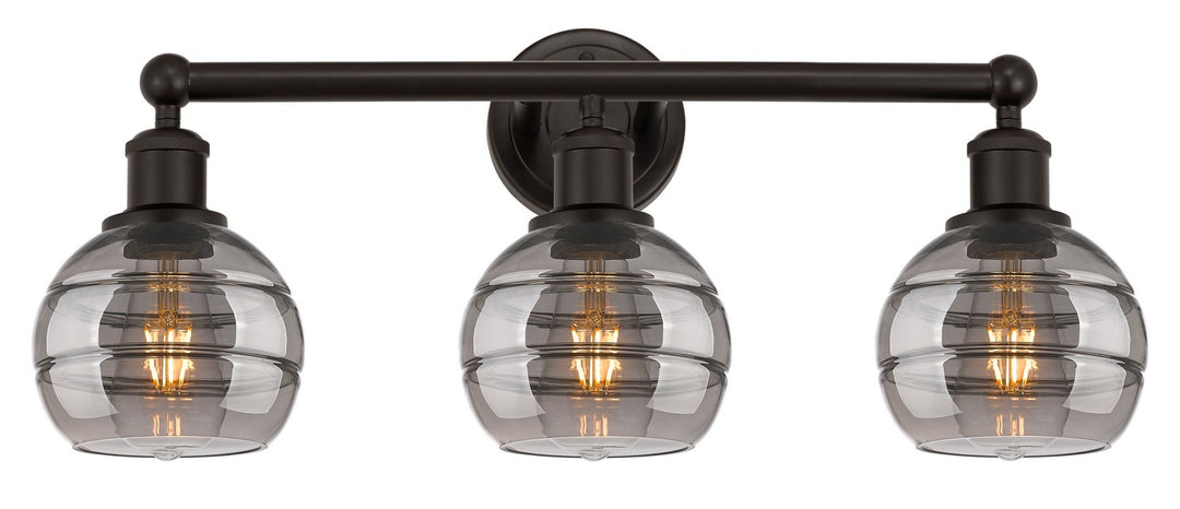 Innovations Edison 616-3W-OB-G556-6SM Bath Vanity Light 24 in. wide - Oil Rubbed Bronze