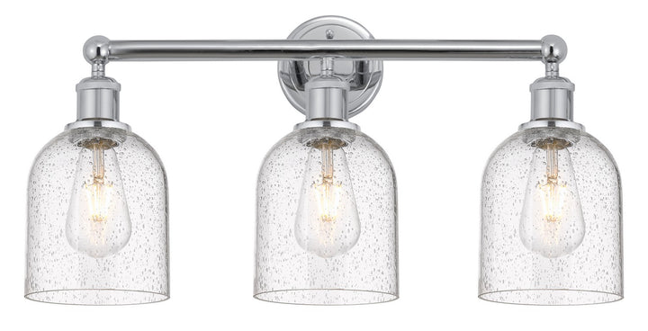 Innovations Edison 616-3W-PC-G558-6SDY Bath Vanity Light 24 in. wide - Polished Chrome