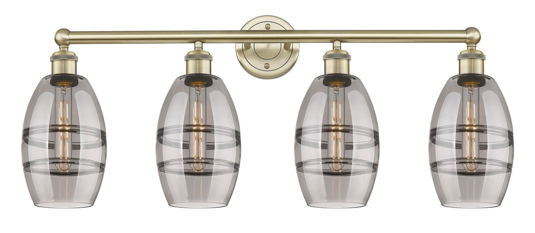 Innovations Edison 616-4W-AB-G557-6SM Bath Vanity Light 33 in. wide - Antique Brass