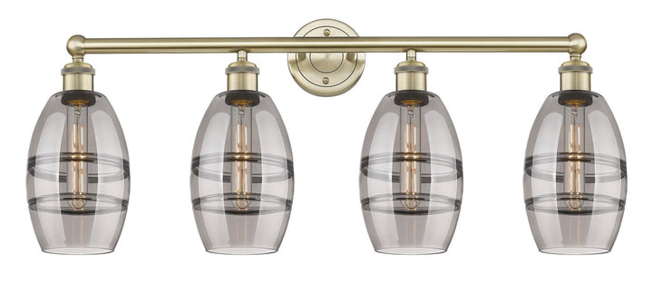 Innovations Edison 616-4W-AB-G557-6SM Bath Vanity Light 33 in. wide - Antique Brass