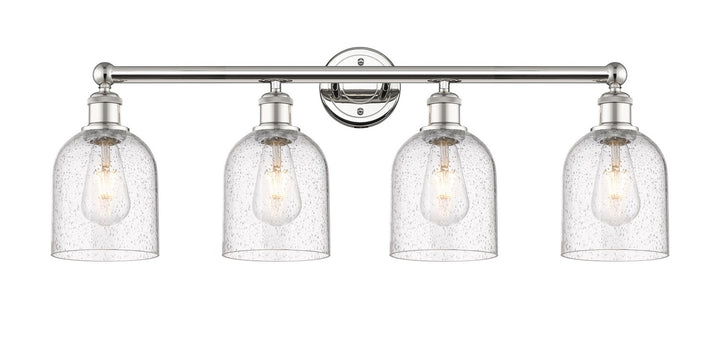 Innovations Edison 616-4W-PN-G558-6SDY Bath Vanity Light 33 in. wide - Polished Nickel