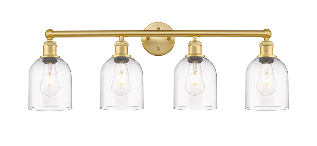 Innovations Edison 616-4W-SG-G558-6CL Bath Vanity Light 33 in. wide - Satin Gold