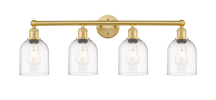 Innovations Edison 616-4W-SG-G558-6CL Bath Vanity Light 33 in. wide - Satin Gold