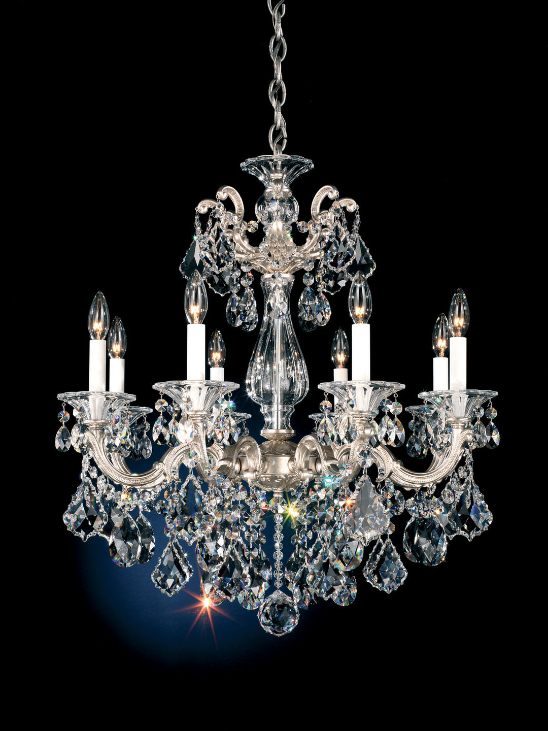 Schonbek Lighting 5073-51  La Scala Chandelier Black