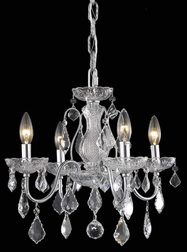 Elegant Calista LD2015D17C Chandelier Light - Chrome