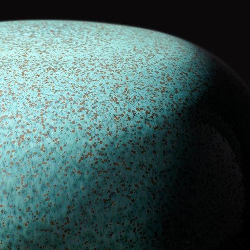 Cyan 10810 Ottomans & Stools - Turquoise Glaze