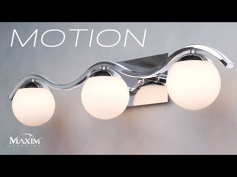 Maxim Motion 27553WTPC Bath Vanity Light 32 in. wide - Polished Chrome