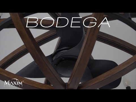 Maxim Bodega Bay 61004APAR Ceiling Fan - Antique Pecan / Anthracite