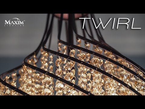 Maxim Twirl 22005BCGS Pendant Light - Golden Silver