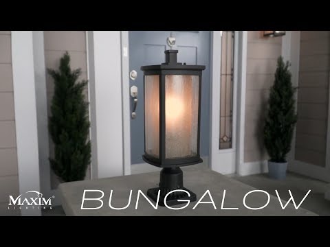 Maxim Lighting 3154CDWSBZ  Bungalow Outdoor Bronze