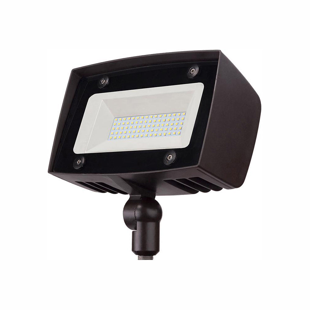 Orion LED Flood Light, Knuckle Mount, 50 Watts, 5000 Lumens, 4000K, Dimming Driver, Photocell