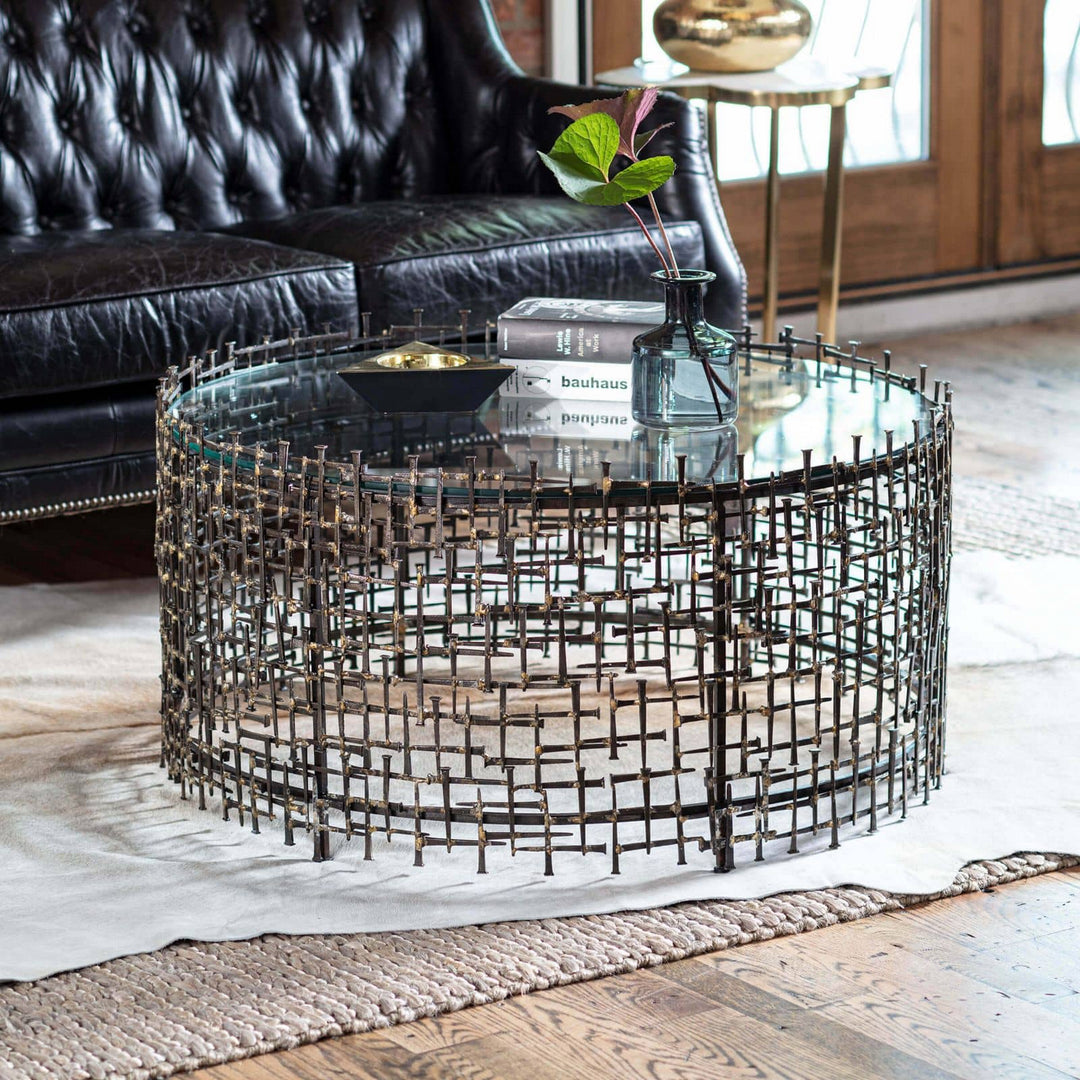 Regina Andrew 30-1110 Laurel Coffee Table Blackened Iron 5