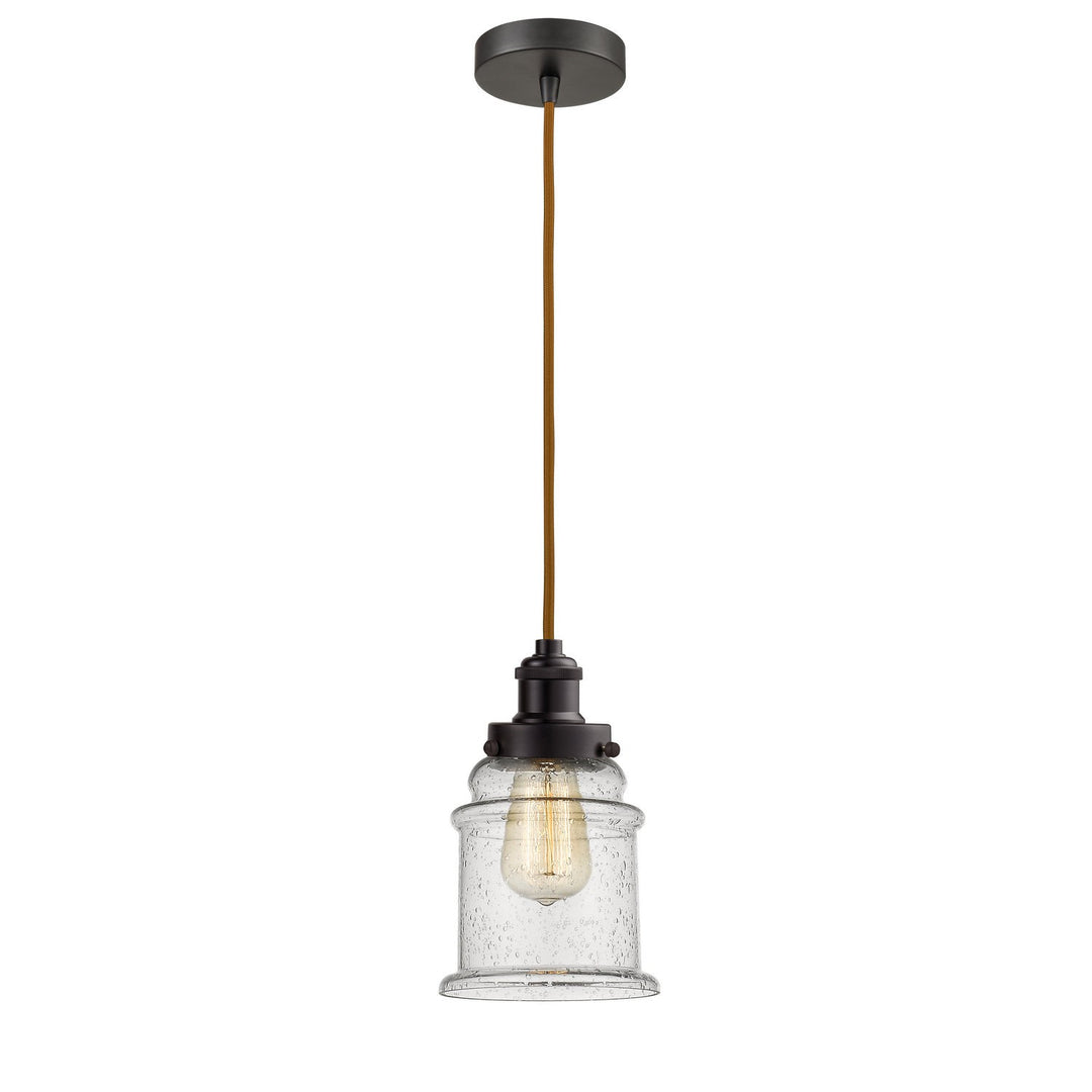 Innovations Lighting 100OB-10CR-1H-OB-G184 Edison One Light Mini Pendant Oil Rubbed Bronze 1