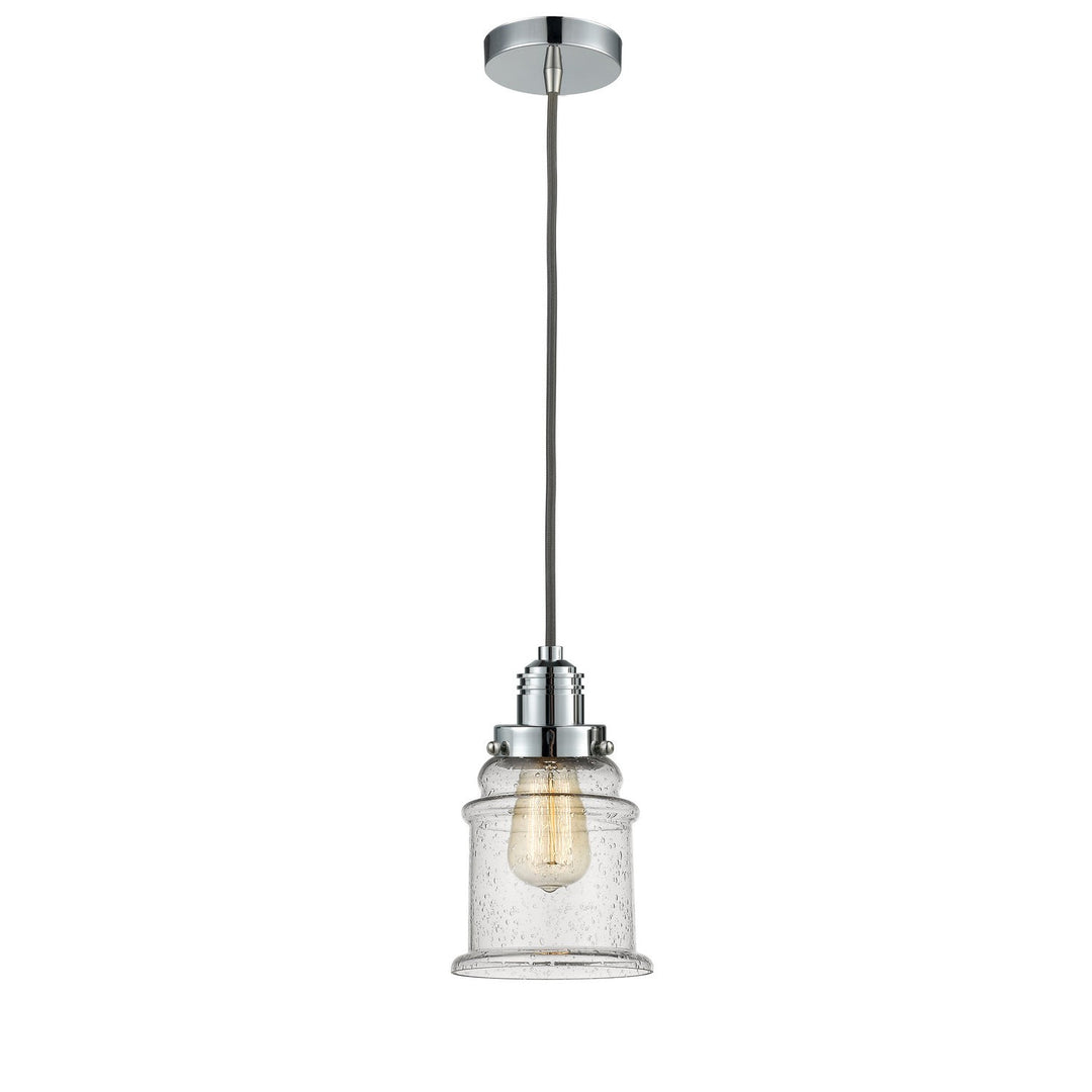 Innovations Lighting 100PC-10GY-2H-PC-G184 Winchester One Light Mini Pendant Polished Chrome 1