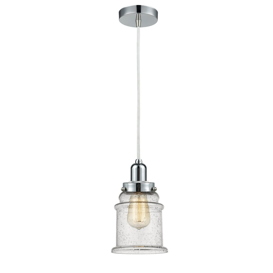 Innovations Lighting 100PC-10W-0H-PC-G184 Whitney One Light Mini Pendant Polished Chrome