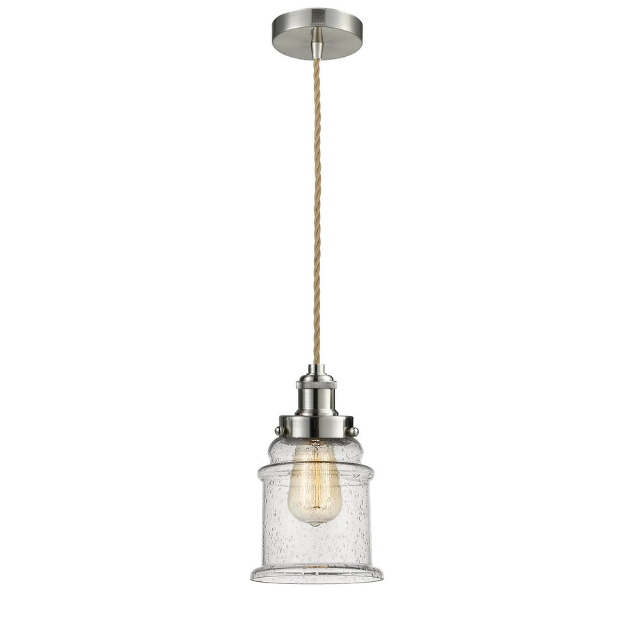 Innovations Lighting 100SN-10RE-1H-SN-G184 Edison One Light Mini Pendant Satin Nickel
