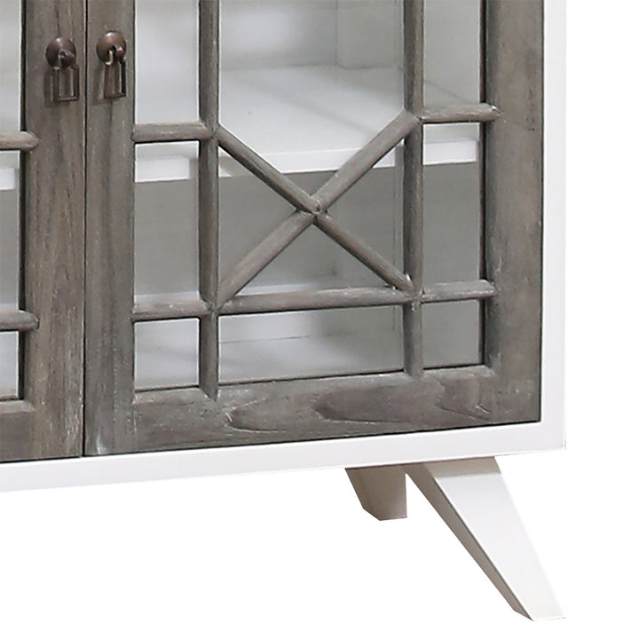 Elk Lighting 17582 Longshore Credenza White 4