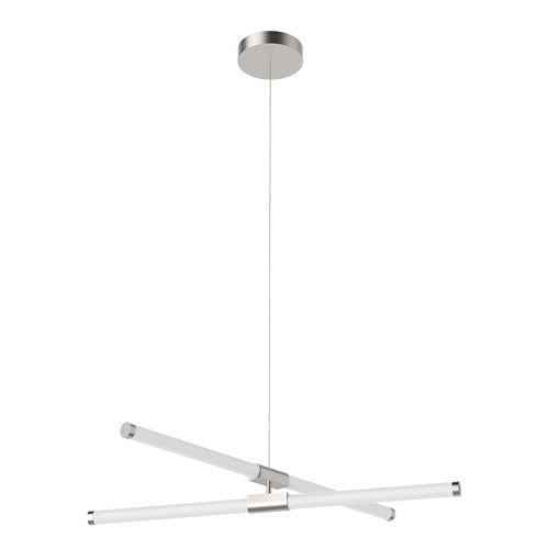 Kuzco Lighting CH18537-BN Akari Chandelier Brushed Nickel