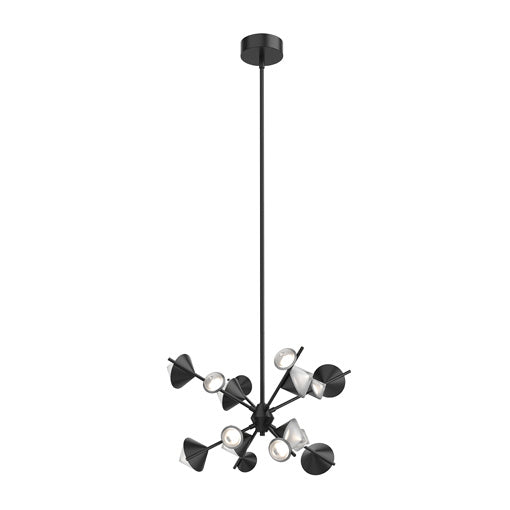 Kuzco Lighting CH50825-BK Geode Chandelier Black