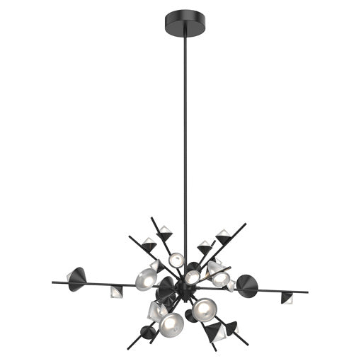 Kuzco Lighting CH50848-BK Geode Chandelier Black