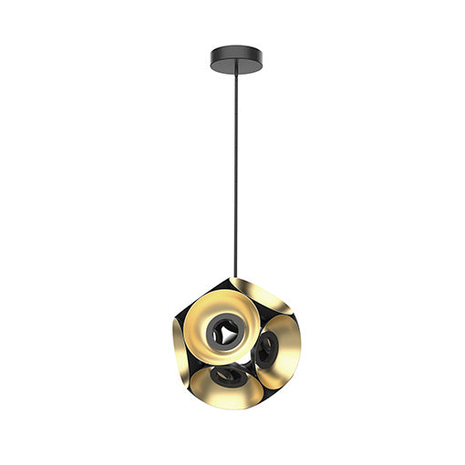 Kuzco Lighting CH51224-BK/GD Magellan Chandelier Black/Gold