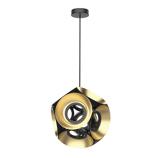 Kuzco Lighting CH51232-BK/GD Magellan Chandelier Black/Gold