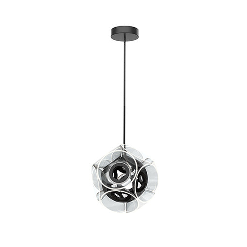 Kuzco Lighting CH51624-BK/LG Magellan Chandelier Black/Light Guide