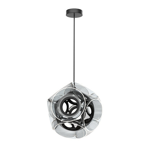 Kuzco Lighting CH51632-BK/LG Magellan Chandelier Black/Light Guide