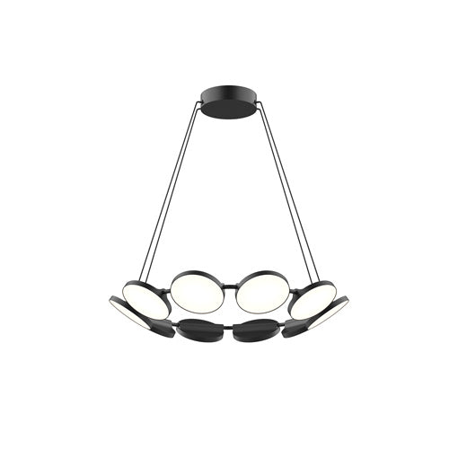 Kuzco Lighting CH72225-BK Novel Chandelier Black