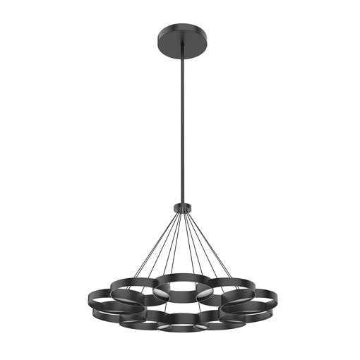 Kuzco Lighting CH90833-BK Maestro Chandelier Black