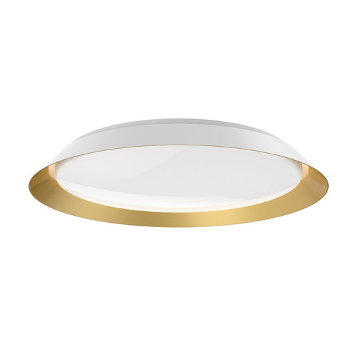 Kuzco Lighting FM43423-WH/GD Jasper Ceiling Light White/Gold