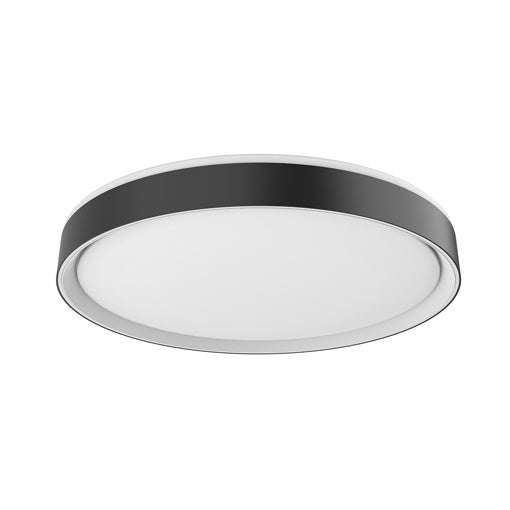 Kuzco Lighting FM43920-BK/WH Essex Ceiling Light Black/White