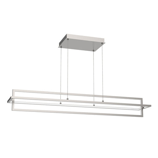 Kuzco Lighting LP16248-BN Mondrian Pendant Light Brushed Nickel